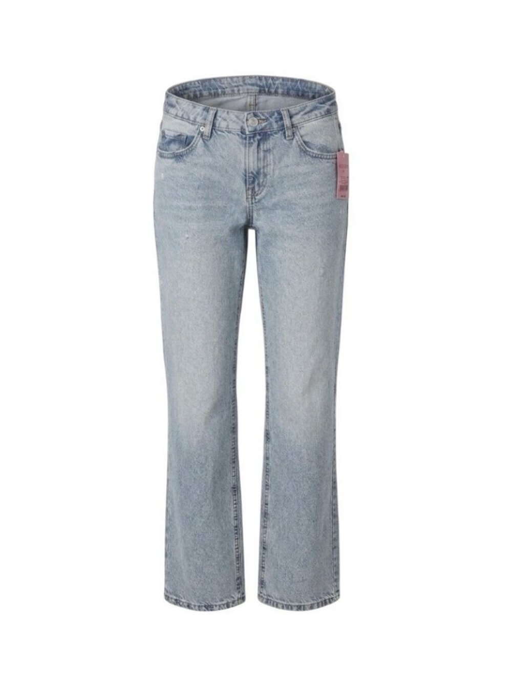 Wild Fable Women's Size 6 Low Rise Boot Cut Distressed Blue Jeans